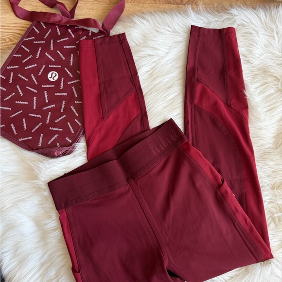 Lululemon leggings with side pockets - Picture 2 of 3